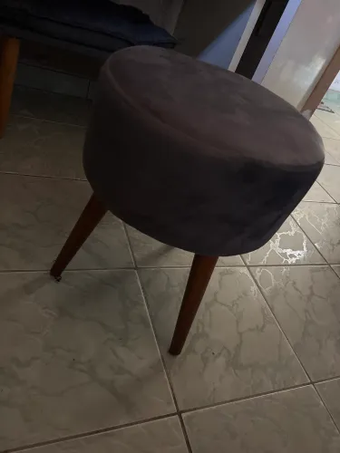 PUFF DECORATIVO APOIO DE PÉ