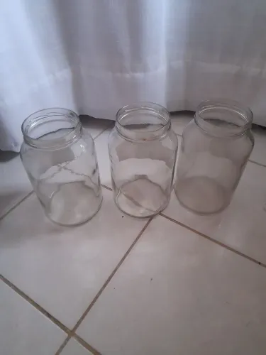 Vidros transparente 3 litros