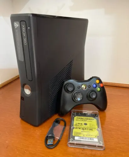 XBOX 360 Desbloq 500GB (Faço envio)