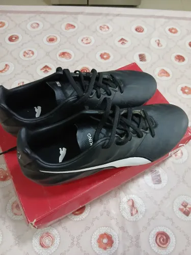 Chuteira  Puma King Platinum fg/ag