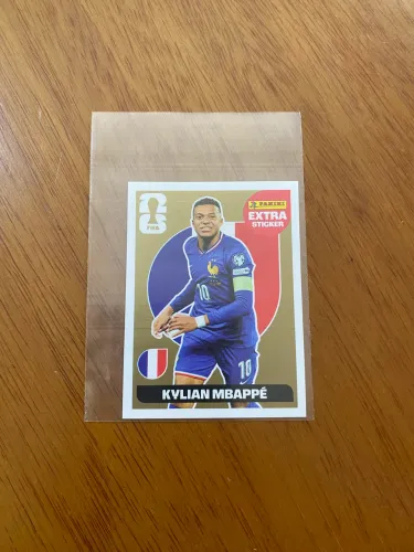 Figurinha extra Mbappe Ouro Legend