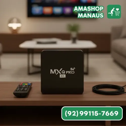 Aparelho de Tv 4K Ultra HD - Conexão Wi-Fi e HDMI