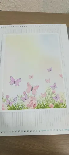 Cadernos brochura borboleta personalizado