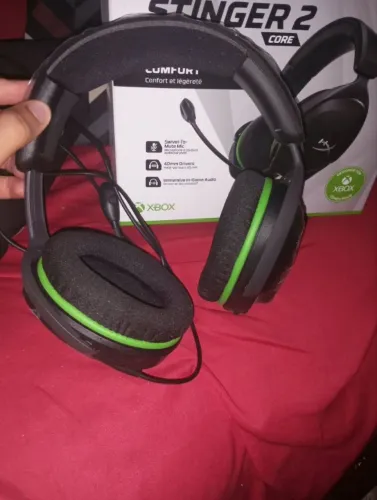 Fone de ouvido novo na caixa