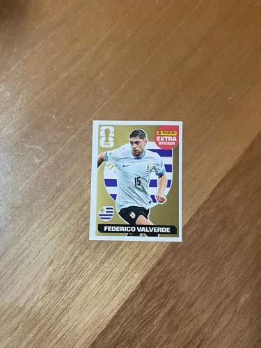 Frederico Valverde Gold - Copa Do Mundo 2026 Original