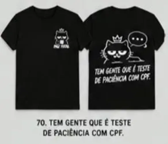 Blusas pretas 100% algodão 