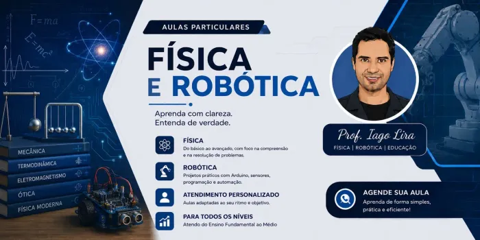 Reforço de Física Online ( Brasil) ou Presencial (Teresina)