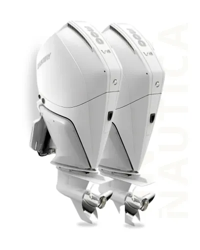 Mercury PARELHA 300 HP DTS BRANCO 4T