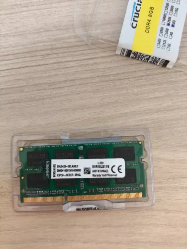 Memória RAM Notebook DDR3 8GB 1600MHz Kingston