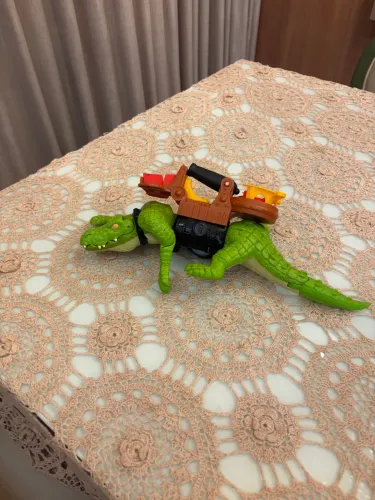 Jacaré Interativo com Acessórios - Brinquedo de Ação ?  ? Apenas R$ 59,9
