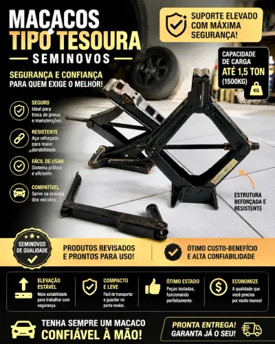 Macacos tipo tesoura 