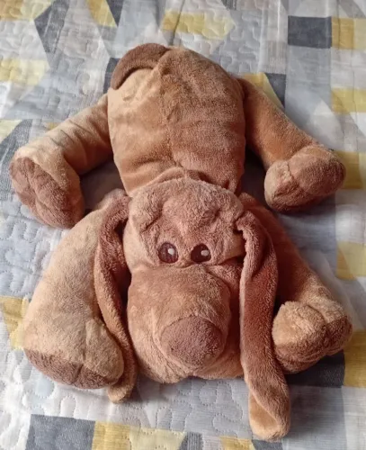 VENDO CACHORRO PELÚCIA ANTIGO PUFFS