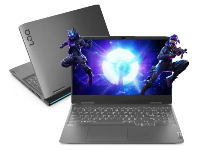 Notebook GAMER LENOVO LOQ-E Core i5 13ª Geração 16Gb RAM RTX 3050 6Gb (NOVO-LACRADO)