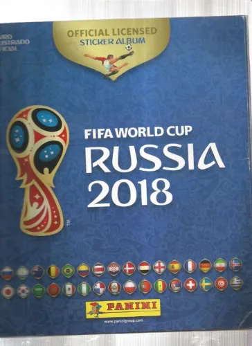 COPARUSSIA 2018 - AL COM 150 FIGURINHAS COLADAS - 9 BRILHANTES - 50.00
