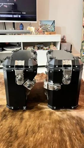 Baús laterais para bmw gs adventure 1250, 1200, 900 e 850