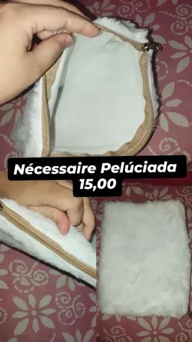 Nécessaire Estojinho Pelúciada