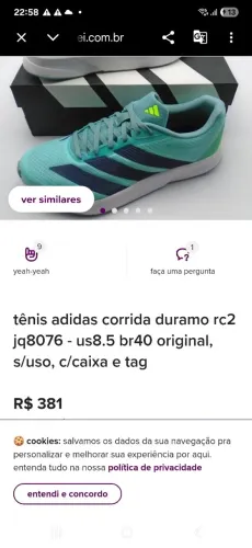 Vendo tênis original . Tam 40