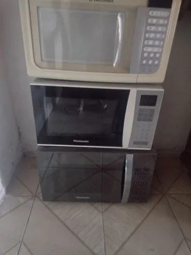 3 microondas estar parado
