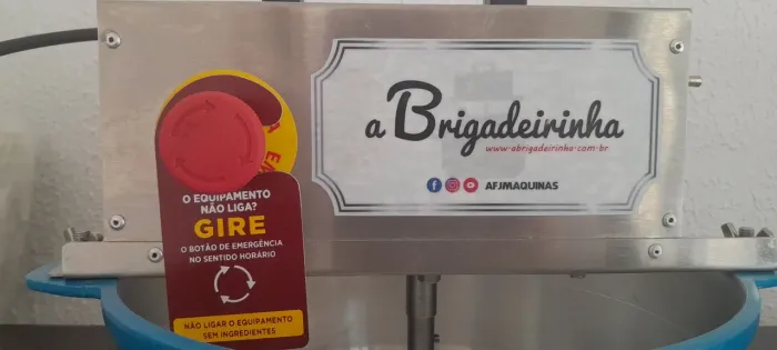 Brigadeirinha panela automática mexedora 