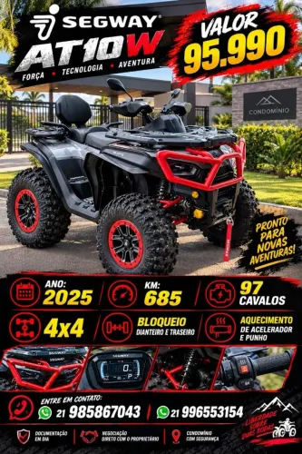 Quadriciclo Segwey AT10W PREMIUM 4X4