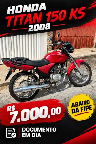 Vendo Titan 150 KS 2008