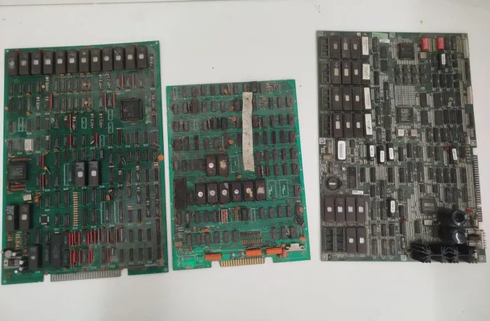 Lote de placa de fliperama sem funcionar sem garantia