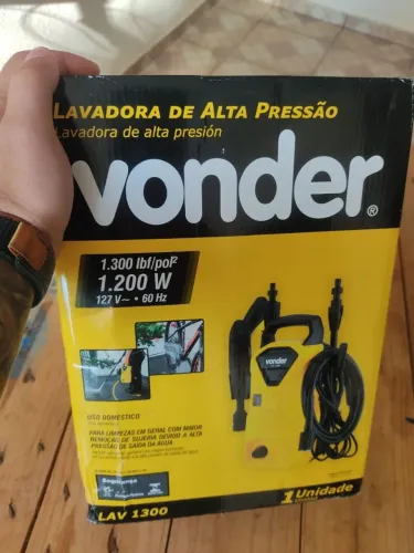 Lavadora De Alta Pressão Lav1300 Libras Vonder 1.300lbf