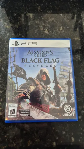 Assassin's Creed Black Flag Resynced PS5 - Mídia Física