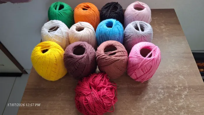 Linhas de Crochê Barroco N°6 100% Algodão