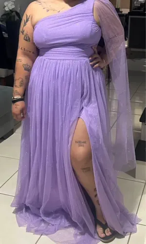Vestido Festa Lilás