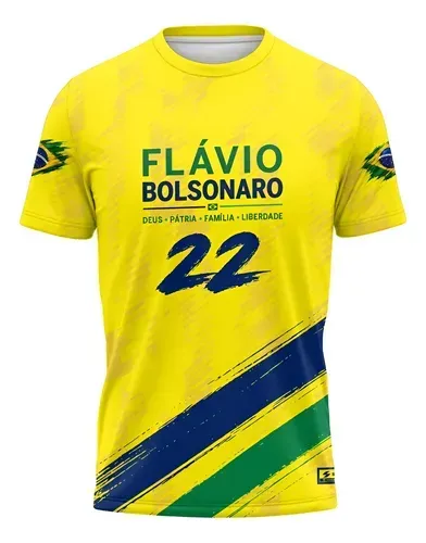 Camisa Bolsonaro 22