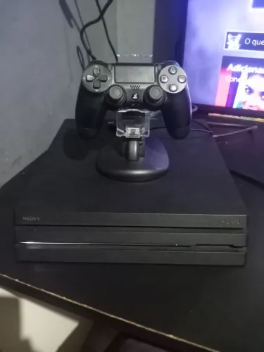 PS4 Pro 1TB Completo + 3 Controles Funcionando perfeitamente (Aceito troca)