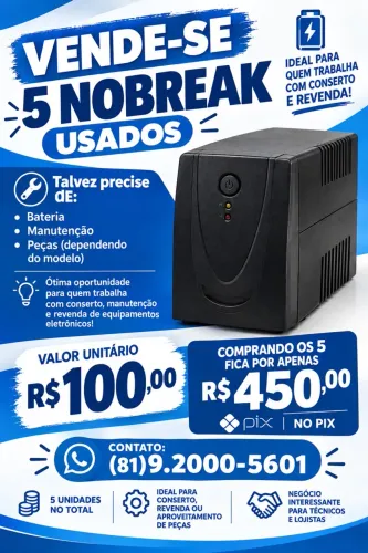 Vende-se nobreak