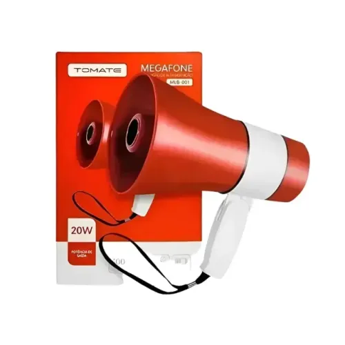 Lacrado Mega fone com gravação de alta definição 20W TOMATE MLB-001