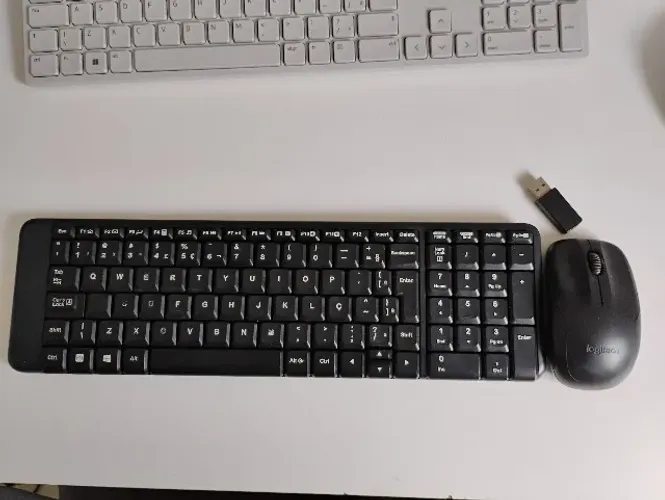 Kit teclado mouse logitech sem fio