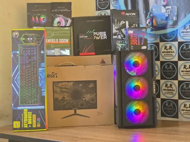 PC Gamer Core i7, Monitor 20", Nova Zero