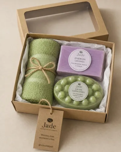Kit Jade Ritual Toque | Jade Sabonetes Artesanais