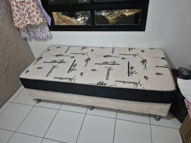 Cama box conjugada solteiro 