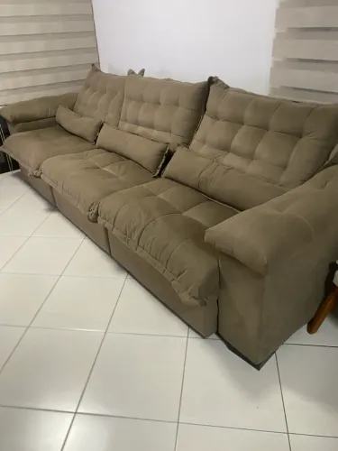Sofá 3,40 confortável 04 meses de uso!!!