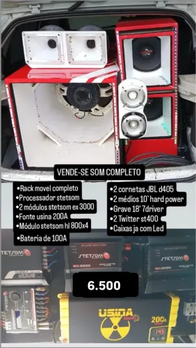 Vende-se Som Completo