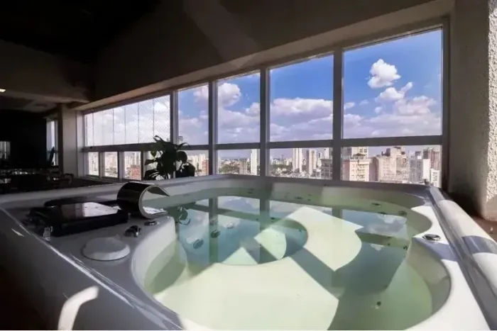 Cobertura de luxo mobiliada no Âme infinity Home