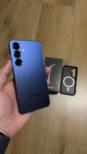 Samsung Galaxy S25 256GB Azul Marinho - NF e garantia