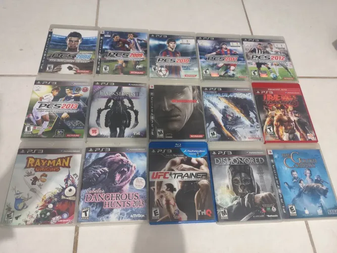 Vendo lote de jogos de ps3
