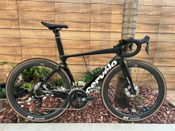 Cervelo S5 Disc tamanho 54 eletrônica oportunidade única 