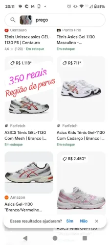 tenis novo