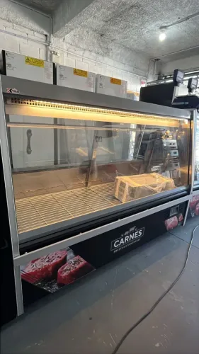 Balcão para Açougue 2M Preto (Anselmo)