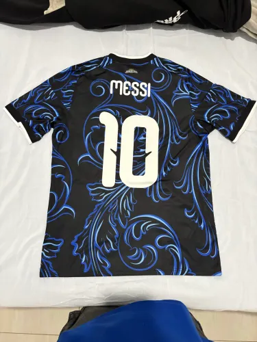 Camisa Argentina II Copa do Mundo 2026 Masculino G (Messi 10) - Homem Performance
