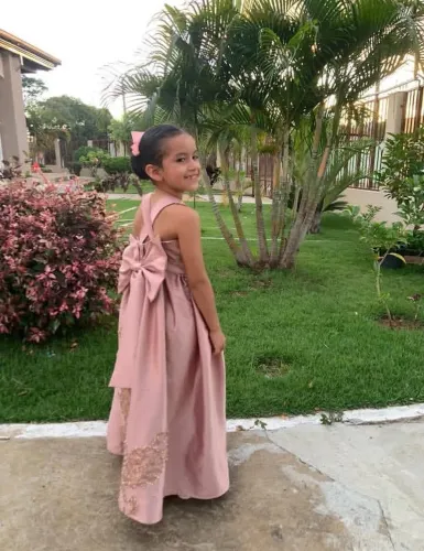 Vestido de festa Rosê