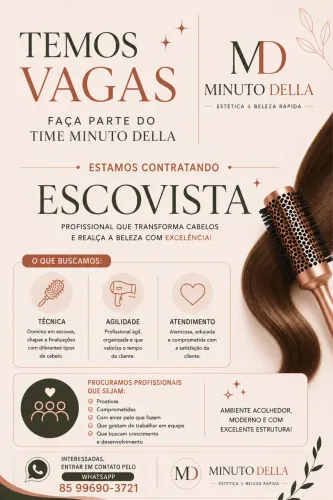 VAGA PARA ESCOVISTA