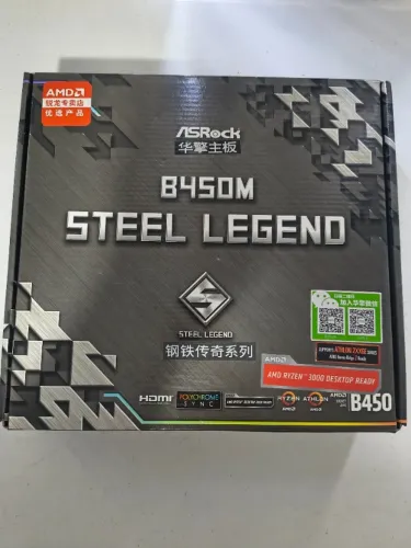KIt Ryzen 7 + B450 Steel Legend + 16gb Fury + Ssd 500gb Adata